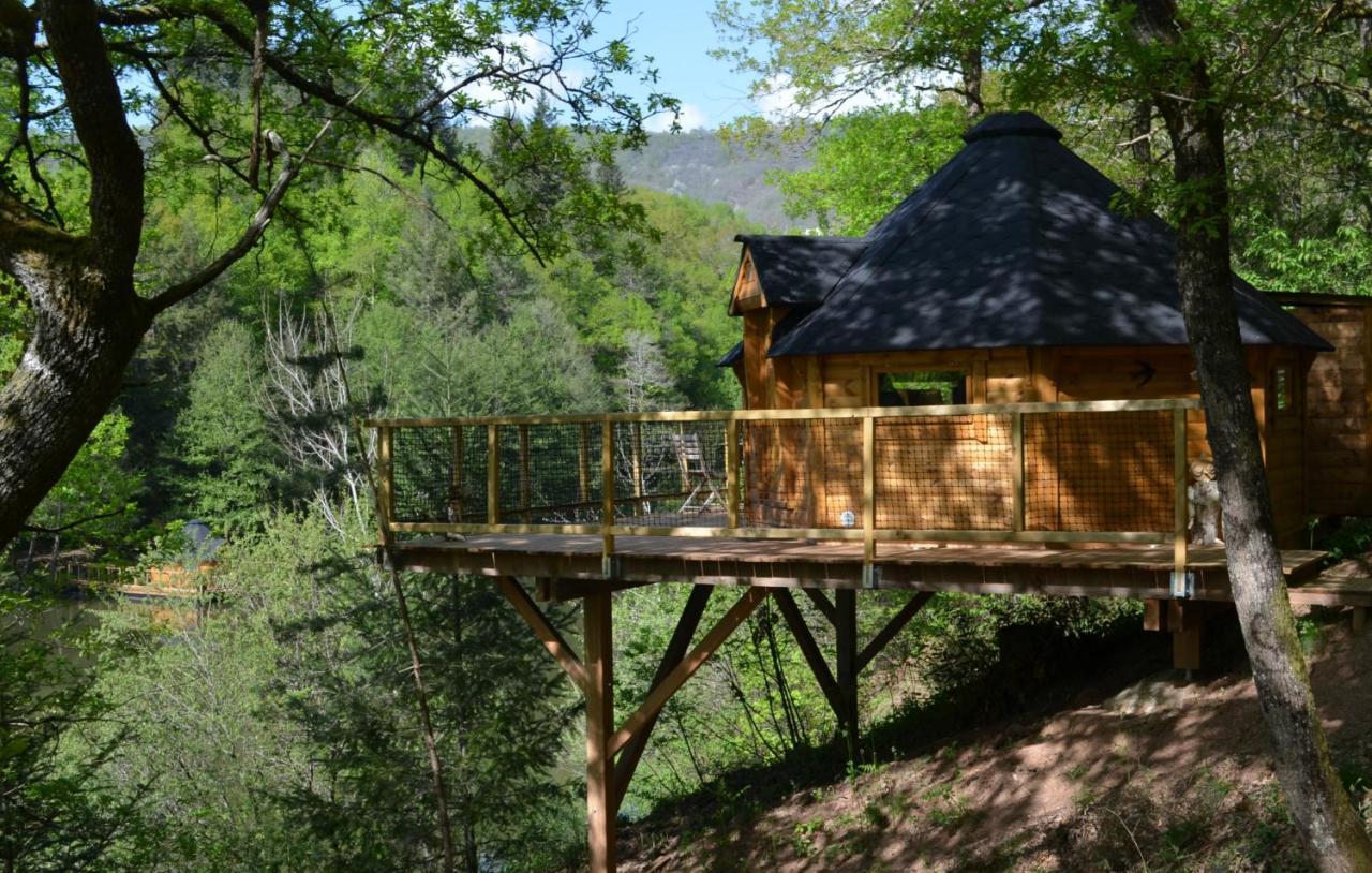 Ma Cabane En Aveyron Conques-en-Rouergue Luaran gambar